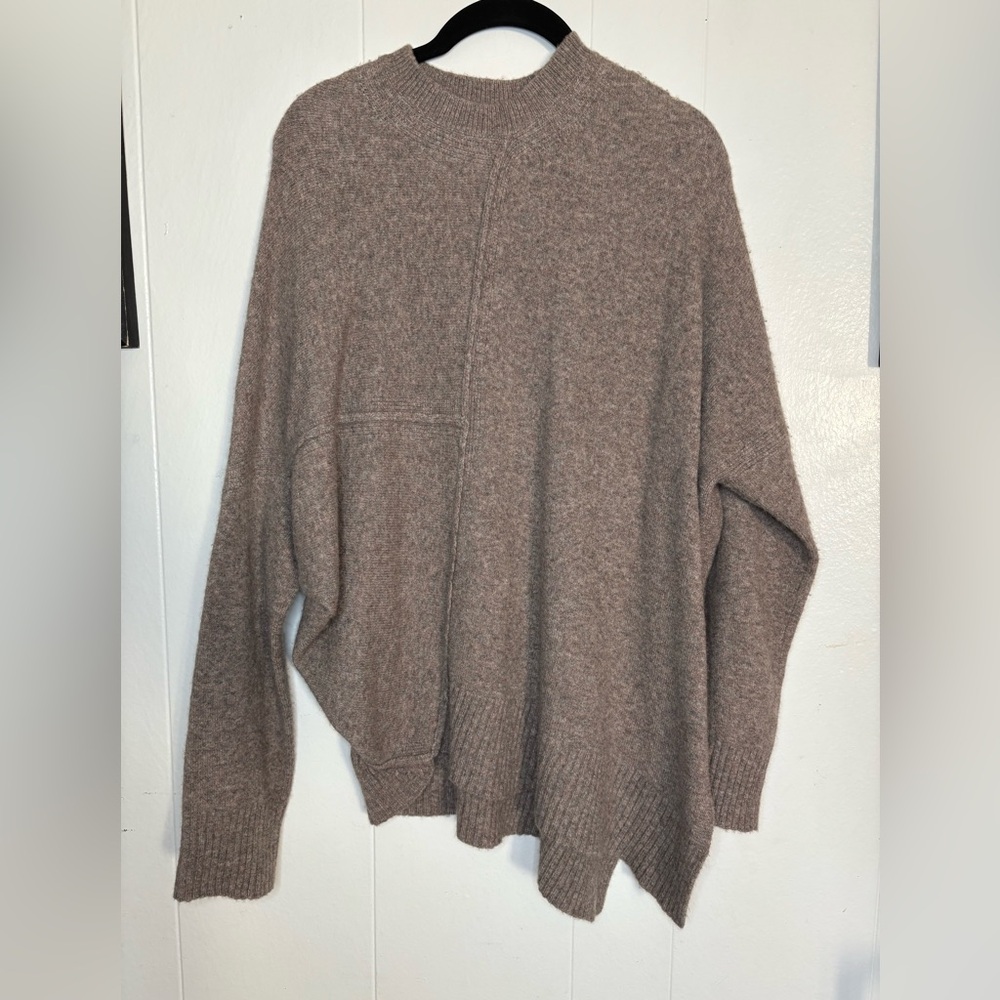 All Saints Lock Asymmetric Sweater size small- NWT